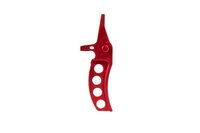 Aluminum CNC Jefftron Curved Trigger Red