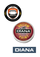 DIANA  Baracuda Hunter Hollow Point  4.5mm (.177)  Airgun Pellets  200 pcs