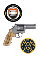 HOGUE GRIP  58220 Dan Wesson Large Frame Goncalo Stripe-Cap