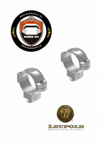 LEUPOLD 52323 DD Medium Rings Silver 1"