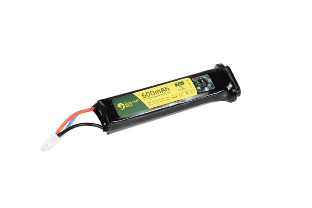 ELECTRO RIVER LiPo 7.4V 600mAh 20C Battery - AEP