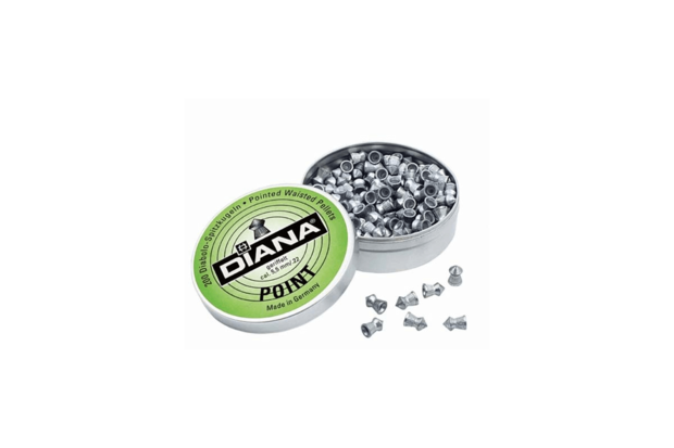 DIANA - Airgun Pellets -  Point - 5.5mm (.22) - 200 pcs