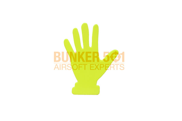 RAM Neon Yellow Shooting Hands - 10 Pieces