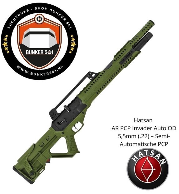 HATSAN AR PCP Invader Auto OD 5.5mm (.22) 