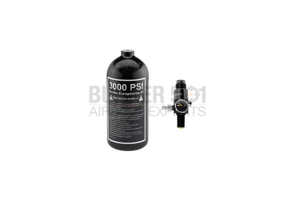 B501 3000 PSI HPA Tank with Regulator 