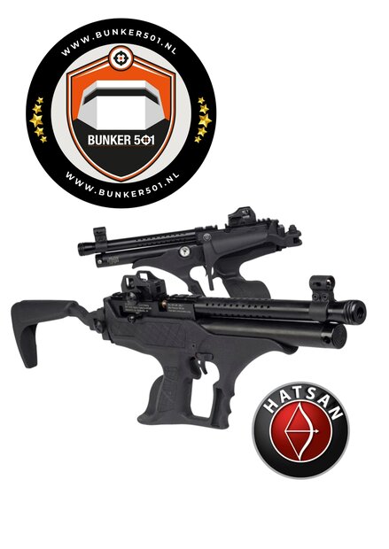 HATSAN Sortie .177 PCP Semi-Auto Air Pistol &ndash; Black