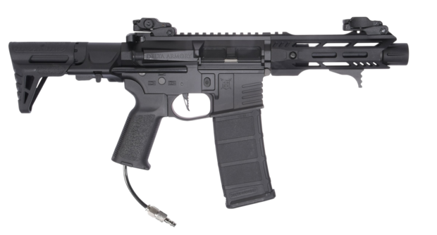 DELTA ARMORY  AR15 TALOS 1 PDW ALPHA HPA Black