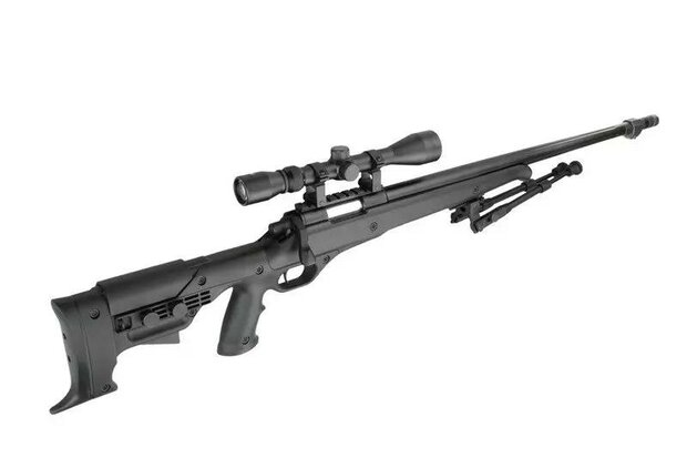 MB11D sniper rifle replica with scope and bipod 
