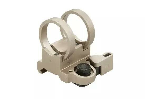 QD RIS rail flashlight mount - sand