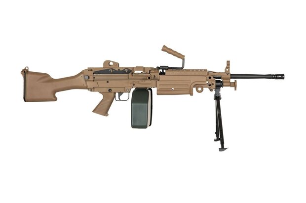 SA-249 MK2 CORE&trade; Machine Gun Replica - Tan