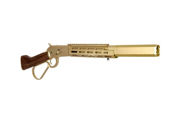 Rifle replica 1873RS (Real Wood) - gold