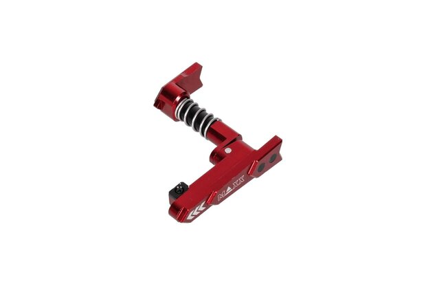 CNC M4/M16 magazine release on both sides (A) - Red