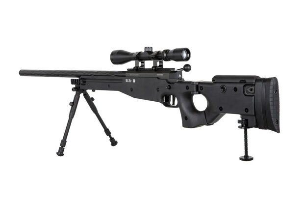 SPECNA ARMS  SA-S14 sniper with scope and bipod Black