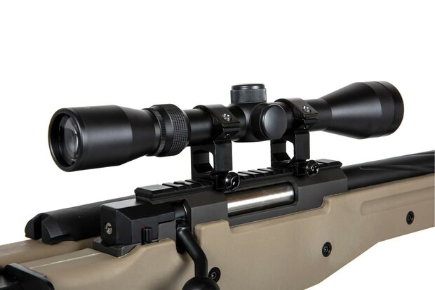 SPECNA ARMS  SA-S14  with scope and bipod Tan