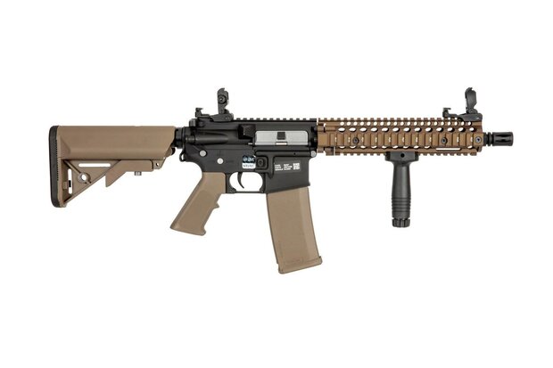 Specna Arms Daniel Defense&reg; MK18 SA-E19 EDGE&trade; HAL2 &trade; Chaos Bronze carbine replica