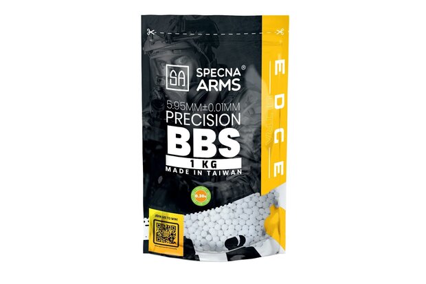 Precision bullets0.30g Specna Arms EDGE ULTRA&trade; BIO - 1 kg - white