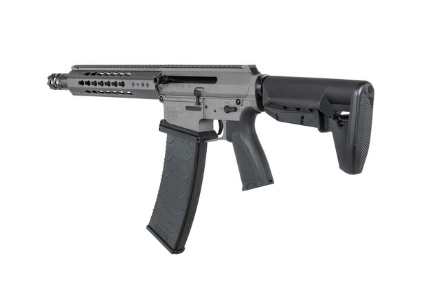 Genesis Arms Gen-12 Kestrel ETU Grey airsoft Double Bell TTI Shotgun