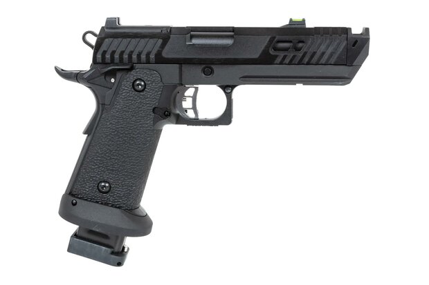 SRC Dark Viper DUAL POWER pistol with CO2 magazine Black