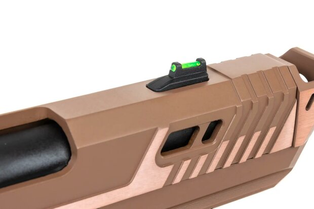  SRC Sahara Viper DUAL POWER pistol with CO2 magazine Flat Dark Earth