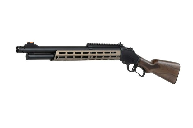 Lever Action Golden Eagle airsoft Shotgun AT8703 Flat Dark Earth