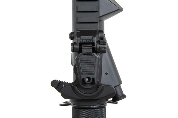 Specna Arms Daniel Defense&reg; MK18 SA-P19 Prime&trade; Aster II ETU airsoft Carbine with Brushless Motor Black