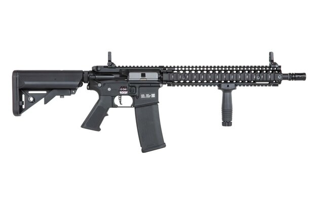 Specna Arms Daniel Defense&reg; MK18 SA-P26 Prime&trade; Aster II ETU airsoft Carbine with Brushless Motor Black