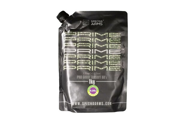 Specna Arms PRIME&trade; BIO Tracer 0.20g Precision Bullets - 1 Kg