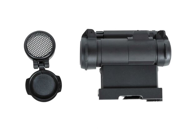 JJ Airsoft M5 red dot sight with QD mount Black