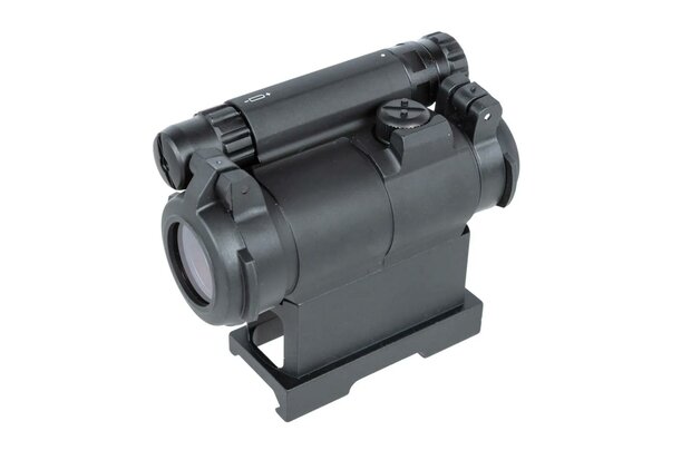 JJ Airsoft M5 red dot sight with 3 mounts Black