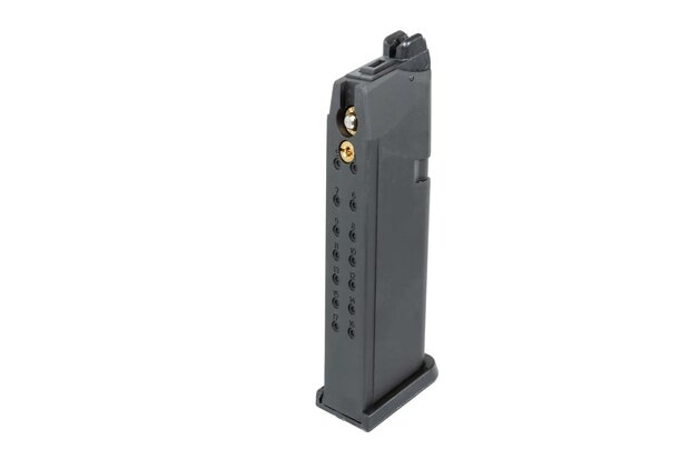 NOVRITSCH  green gas 23 ball magazine for TP 22 Black