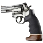 HOGUE GRIP 19006 K or L Rd. Rubber Conversion Monogrip W/Wood Big Butt