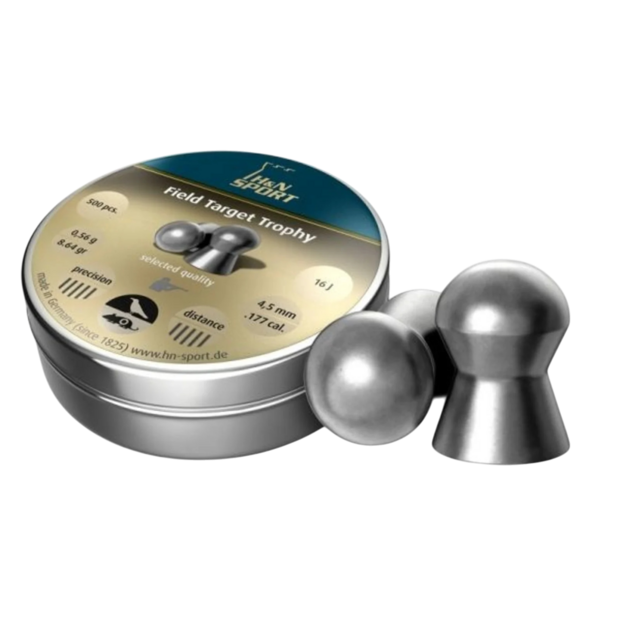 H&amp;N Diabolo/Field Target Pellets 4.5mm/.177cal - 500 Pieces