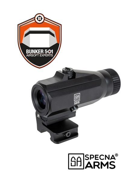 SPECNA ARMS CORE&trade; 4x22 Magnifier Scope Black