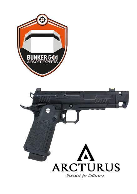 ARCTURUS Vanguard 4.3" Hi‑Capa GBB | Optics‑ready slide + integrated compensator