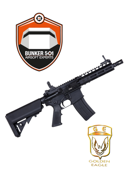 GOLDEN EAGEL EMG Noveske N4 GBBR 7inch Zwart