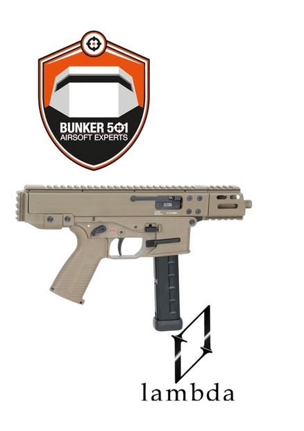 LAMBDA Defence x B&amp;T GHM9 Gen.2 Tan