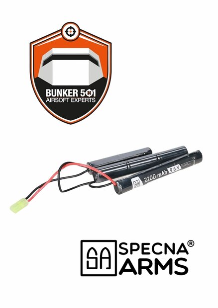 SPECNA ARMS  9.6V 2200mAh 3-module NiMH battery mini tamiya