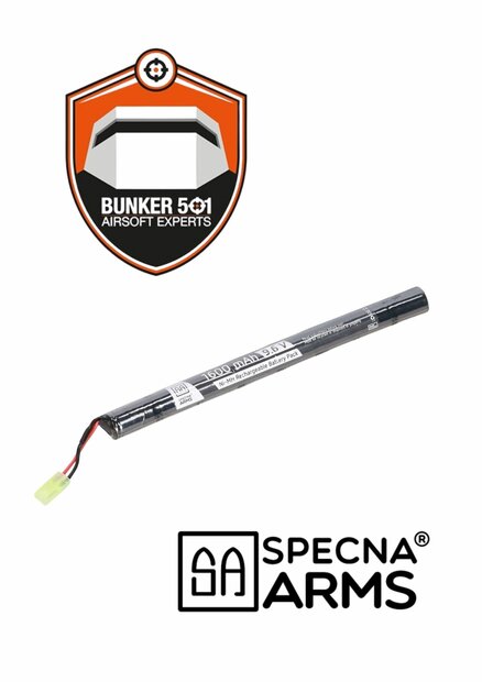 SPECNA ARMS 9.6V 1600mAh NiMH battery STICK mini tamiya