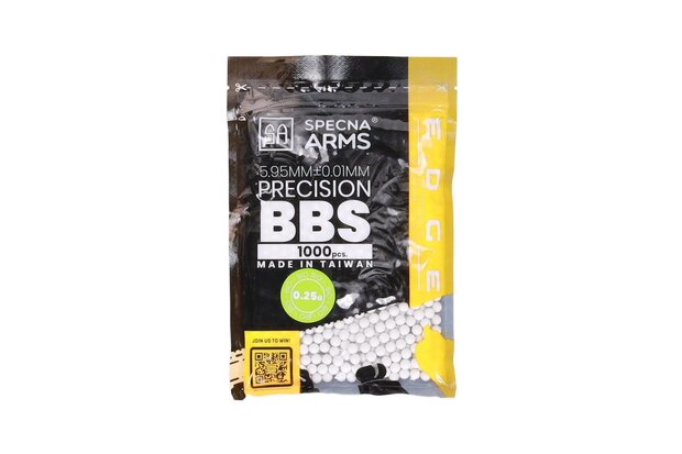 SPECNA ARMS EDGE ULTRA 0.25 Bio BBs 1000 pcs