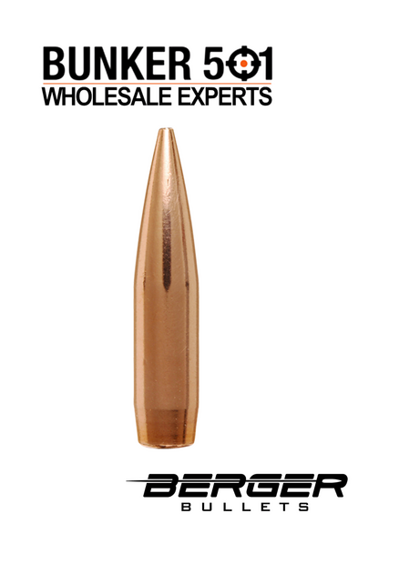 BERGER BULLETS  30 Caliber 210 Grain VLD Target (100 Stk.)
