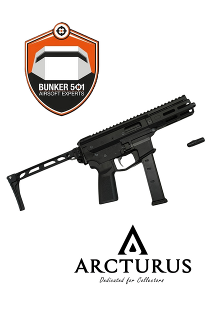 LAMDA DEFENCE x ANGSTADT MDP-9 GBB Set Black