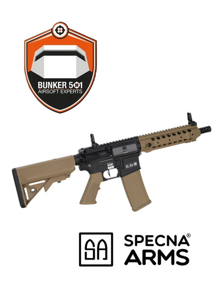 Specna Arms SA-F01 FLEX&trade; Gen.2 HAL ETU&trade; Half-Tan airsoft Carbine