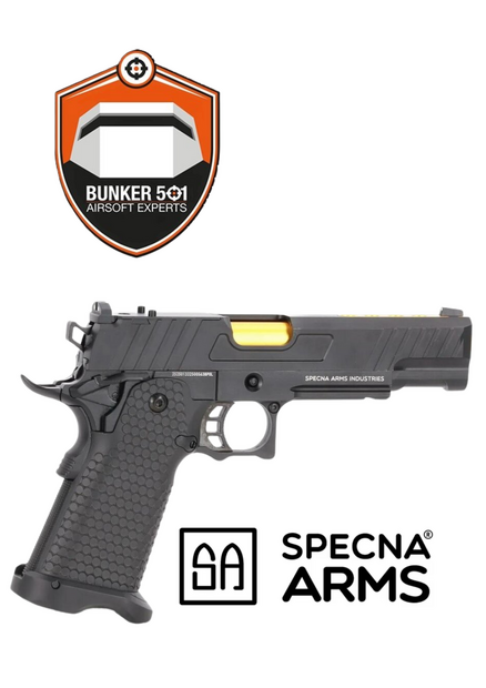 SPECNA ARMS SA-VGP19 VAPOR&trade; Optics Ready Black/Gold