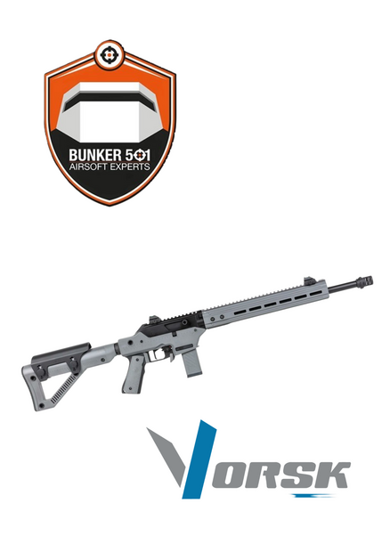 VORSK VMP-2D Grey &ndash; Compact Tactical Airsoft SMG