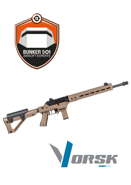 VORSK VMP-2D Tan &ndash; Compact Tactical Airsoft SMG