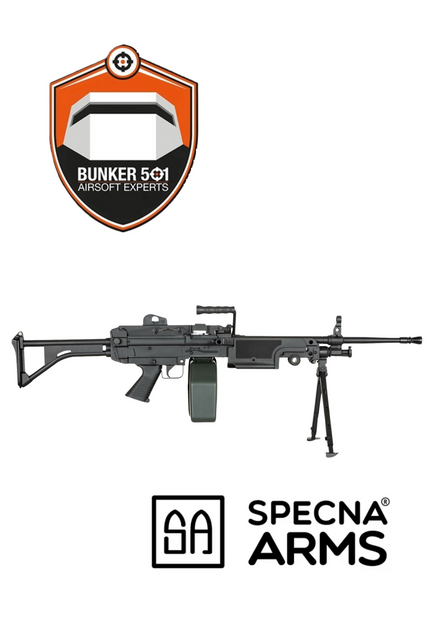 SPECNA ARMS SA-249 MK1 CORE&trade; Machine Gun - Black