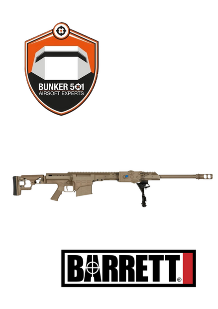 BARRET  MRAD Sniper Rifle  (SW-017) - Tan 