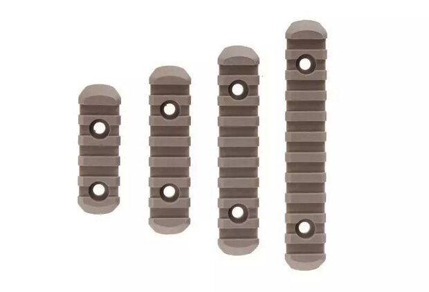 ELEMENT A set of polymer RIS rails for the MOE grip - tan