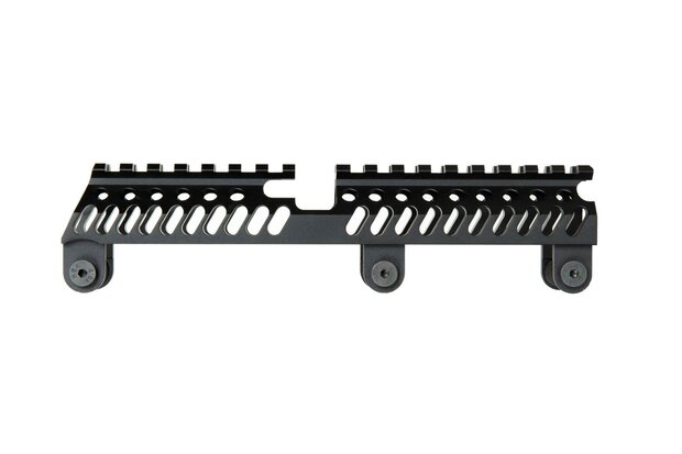 B-31 top rail for AK replicas - Black