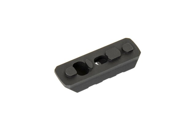 JJ AIROFT RIS 3-Slot for KeyMod Rail - Black